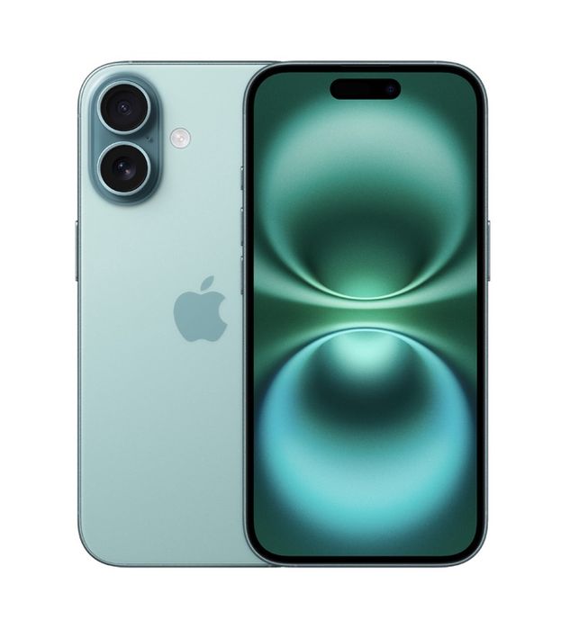 НОВ!!! Apple iPhone 16, 128GB, 5G, Teal + подарък адаптер Apple