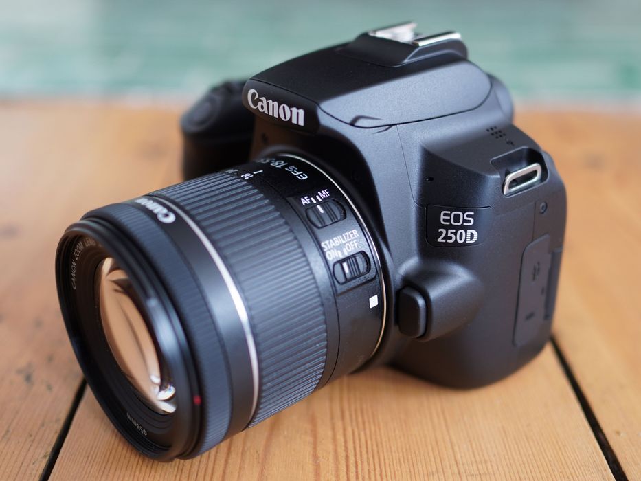 Canon 250D, professional kamera