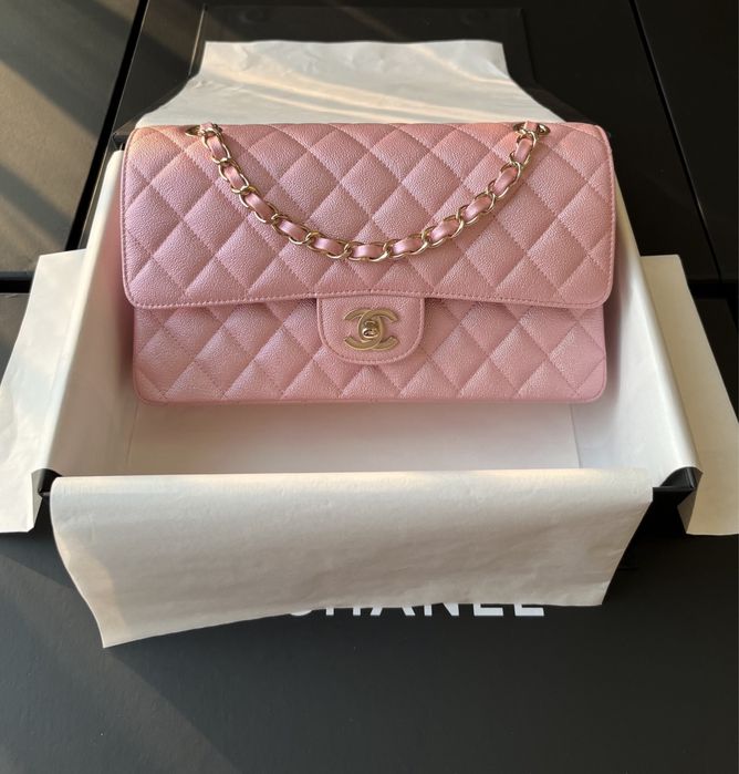 Chanel Classic Medium Double Flap Caviar