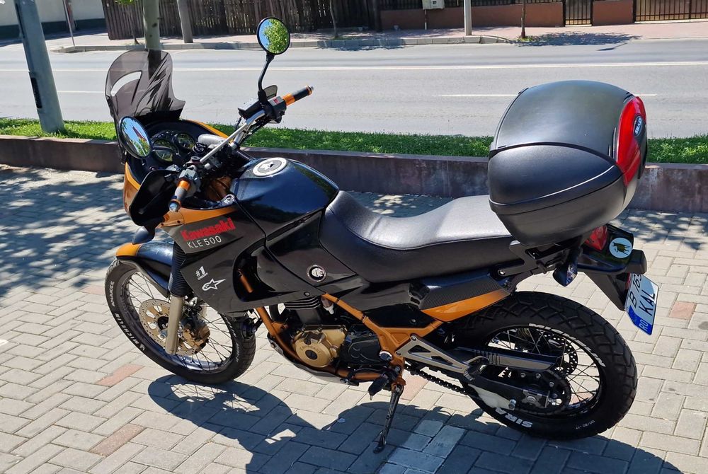 Motocicleta kawasaki KLE 500