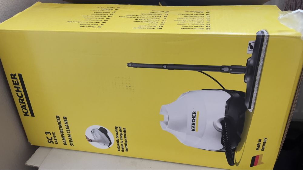 Curatitor cu abur, Karcher SC 3 EasyFix, 1900 W