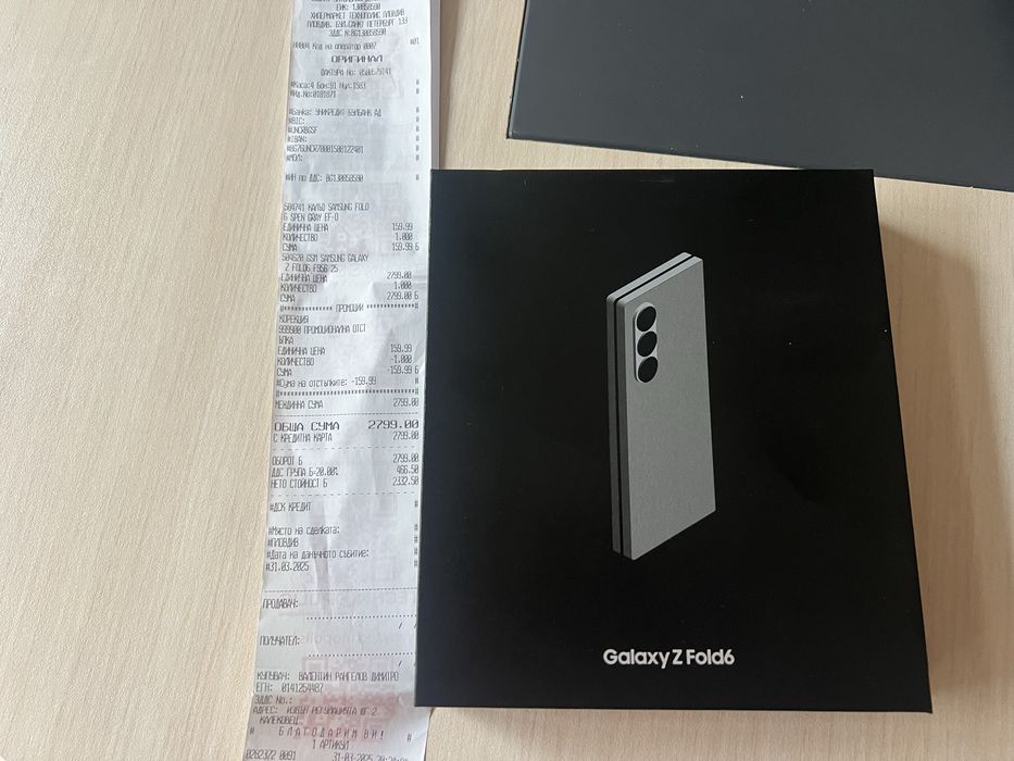 Продавам Samsung Galaxy Z Fold6 256/12GB
