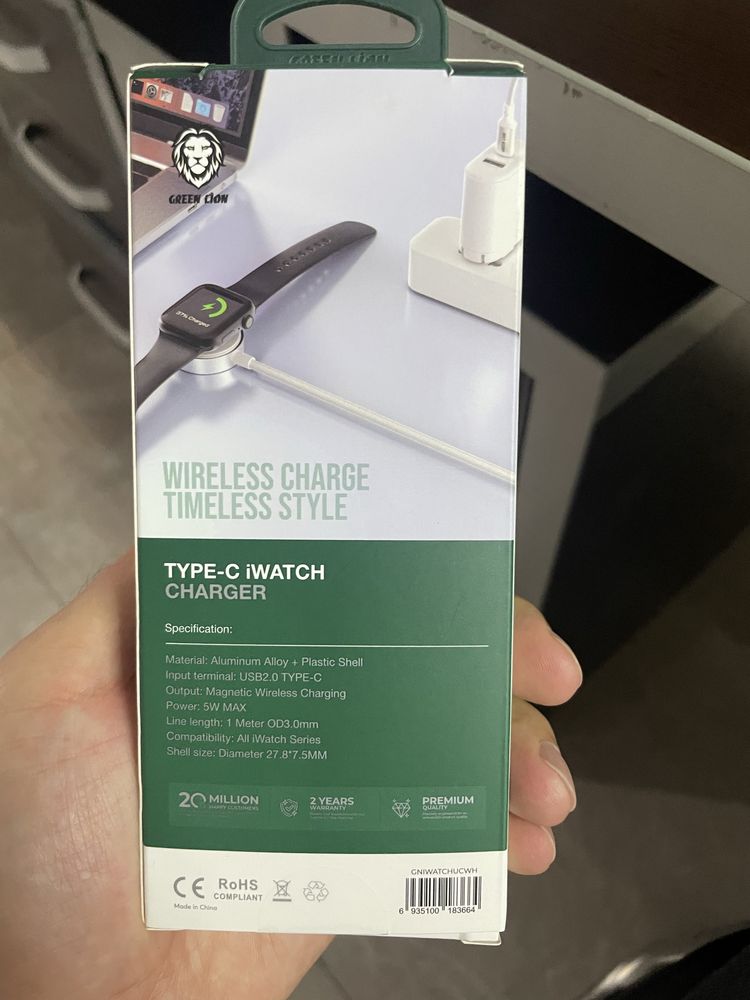 Apple watch uchun zaryadka lyuks kopya