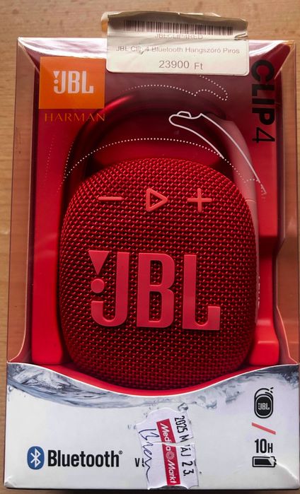 Boxă Jbl Clip 4 Red Nouă