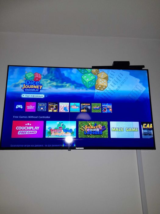 Нов телевизор Telefunken 40 инча смарт тв