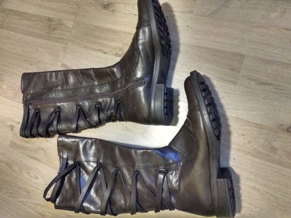 Cizme de piele pentru femei, originale Esprit