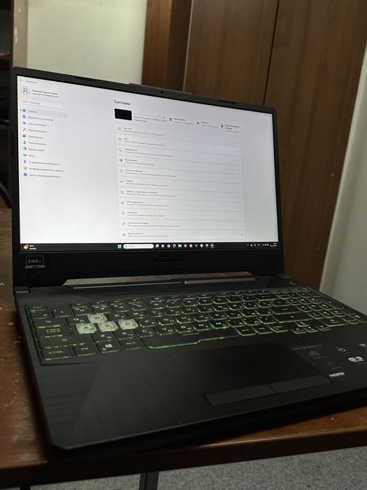 Продам игровой ноутбук Asus TUF gaming F15