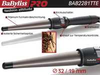 Профессиональная коническая плойка BaByliss PRO BAB2281TTE 19-32 мм
