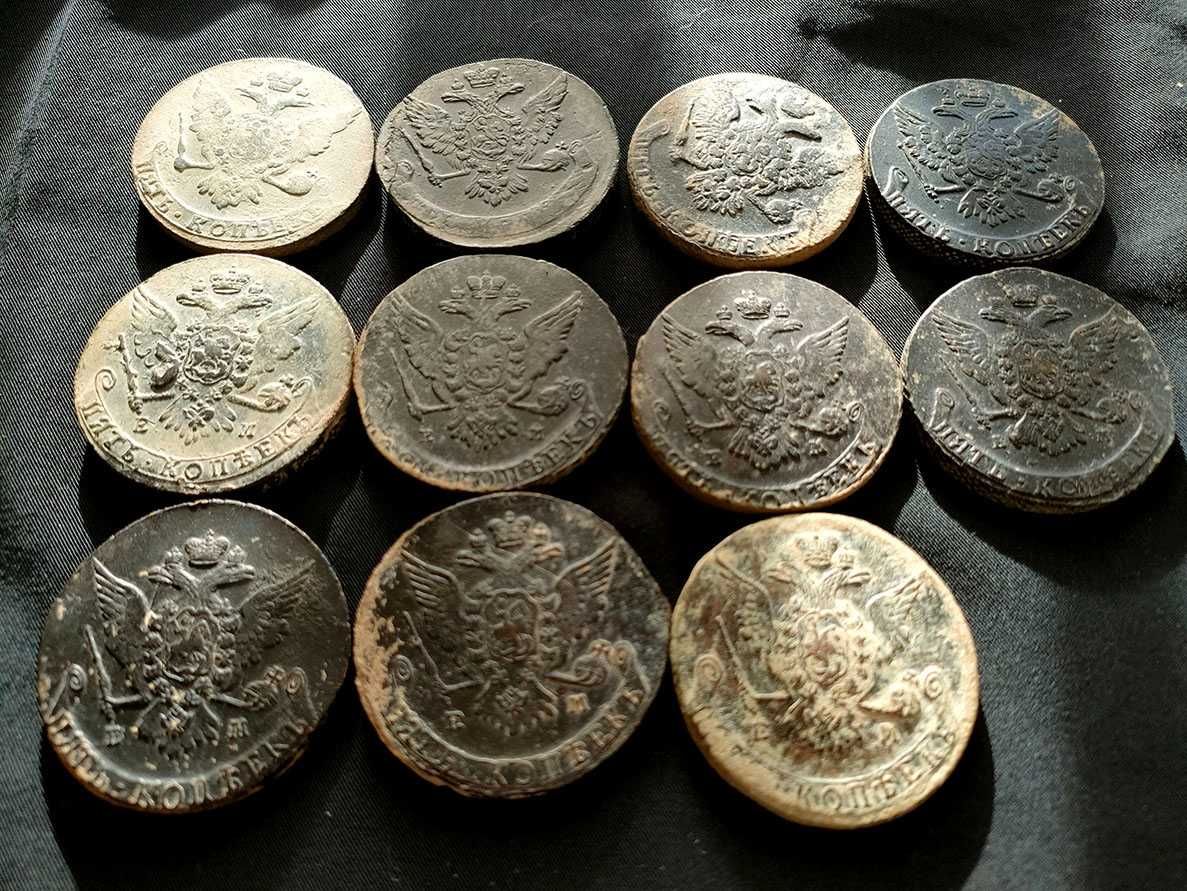 Монеты Екатерины