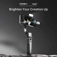 Стабилизатор Hohem iSteady Mobile Plus KIT c освещением, 3-осевой