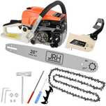 Drujba pe benzina 52CC cu lant putere 2,6Kw 3,5CP accesorii