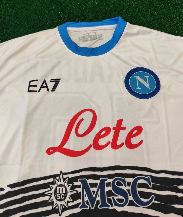 Мъжка тениска фланелка блуза Napoli Maradona emporio armani