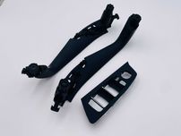Set manere usa interior complet fata negru BMW Seria 5 G30