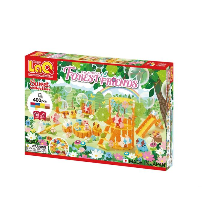 Японски Детски конструктор LaQ Sweet Collection FOREST FRIENDS