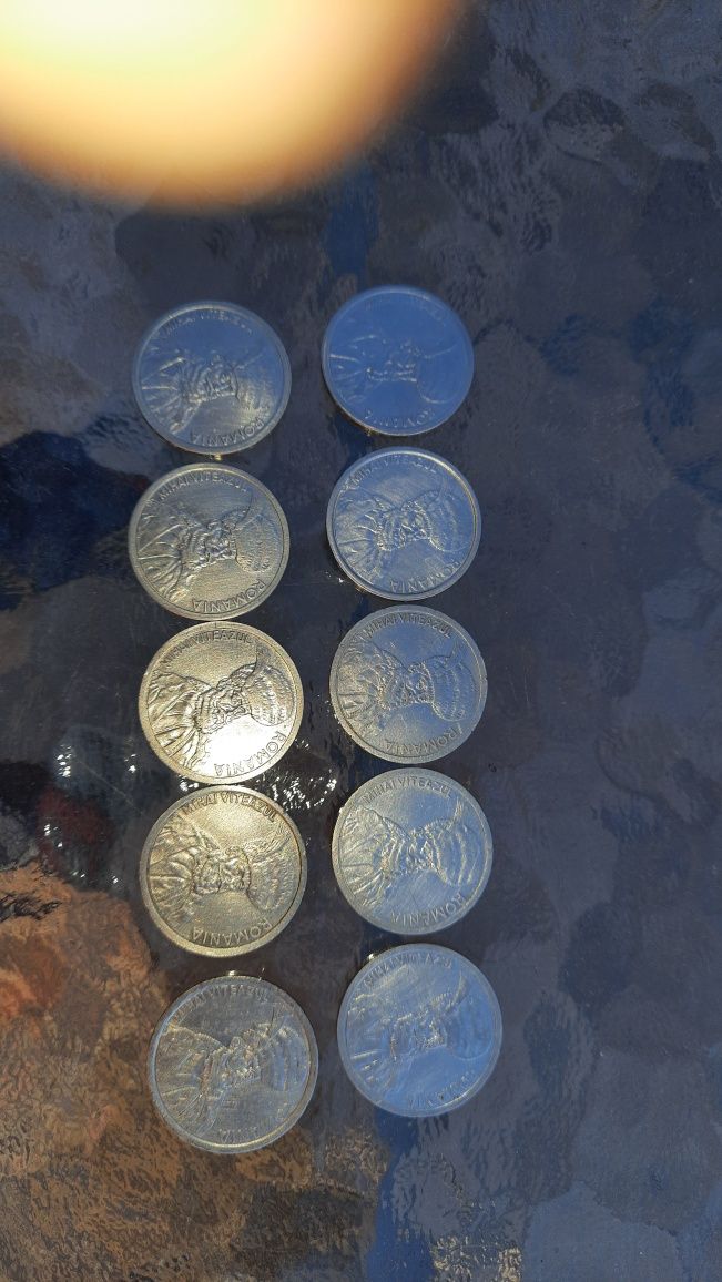 Monede 100 lei anii 1992,1993,1994,1995
