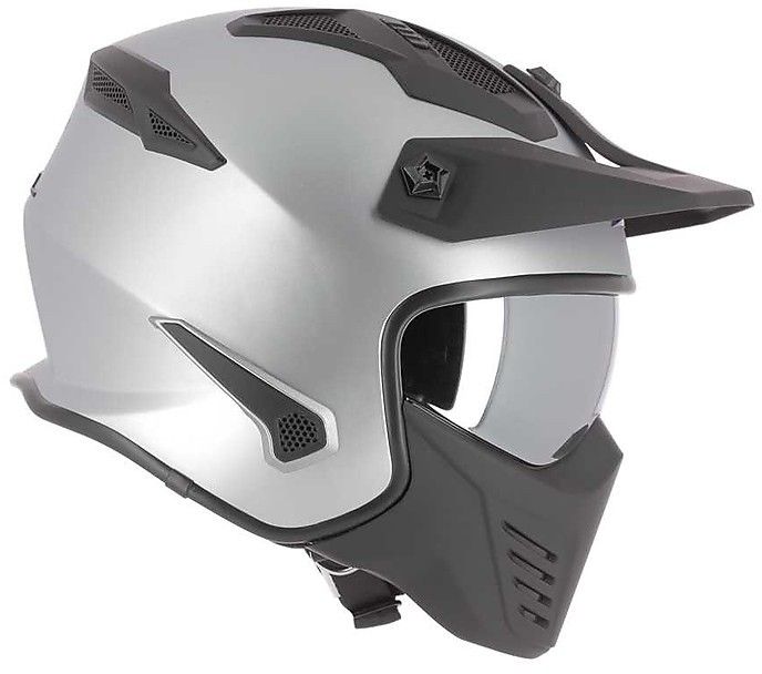 Astone Helmets Elektron 4 in 1 Casca Moto Gri Marime XL 61 cm