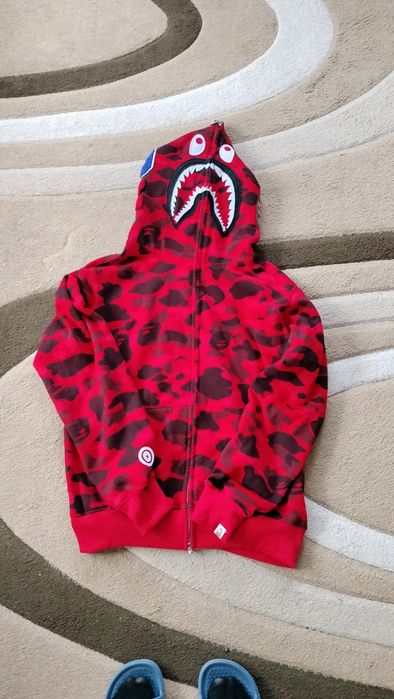 Hanorac bape rosu