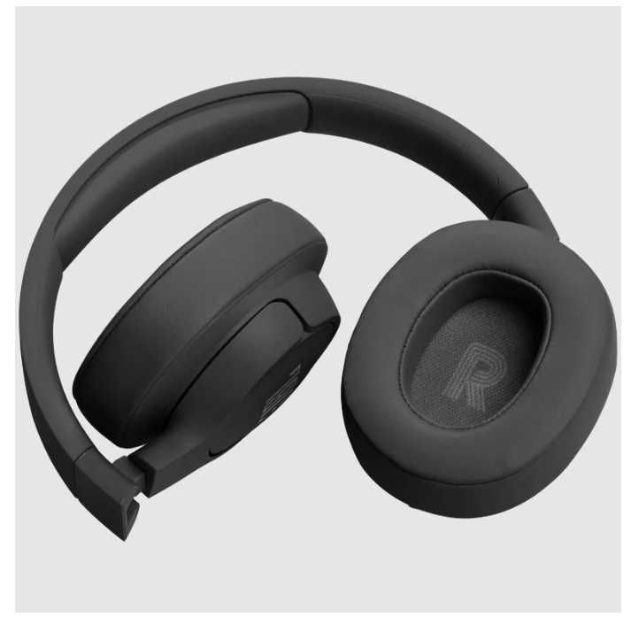 Casti wireless over-ear JBL Tune 720BT, JBL Pure Bass Sound Negru