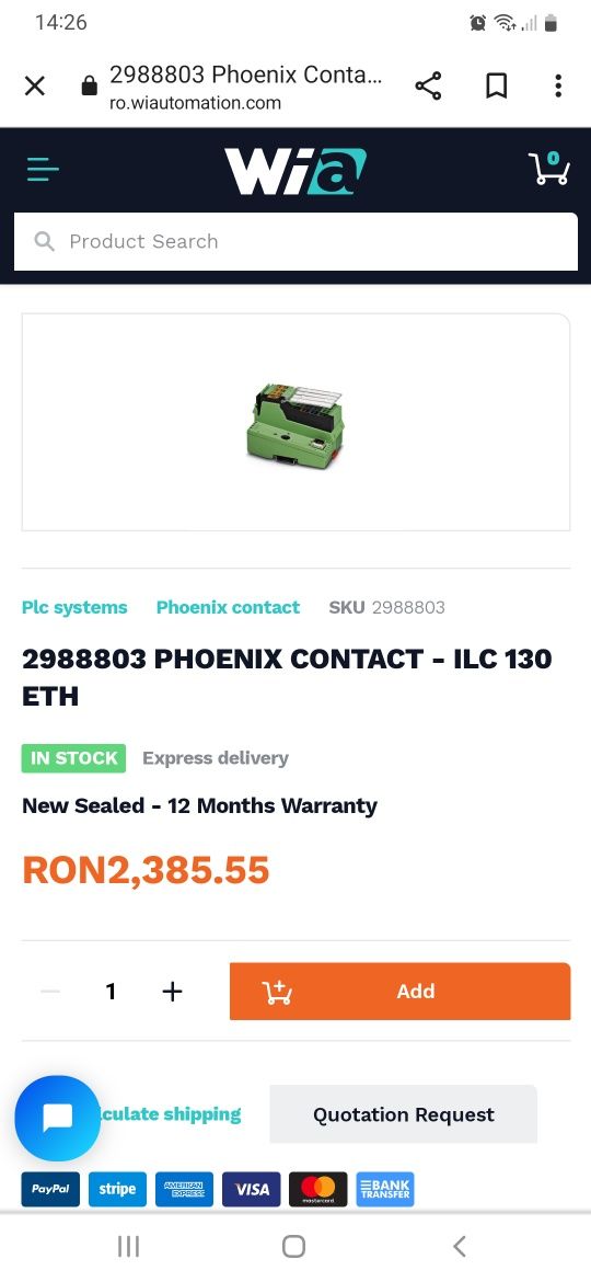 Phoenix contact ILC 131 ETH