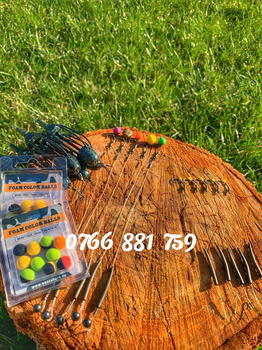 100 RON Penar cu 10 rig + monturi / pescuit / crap / plantat / senzori