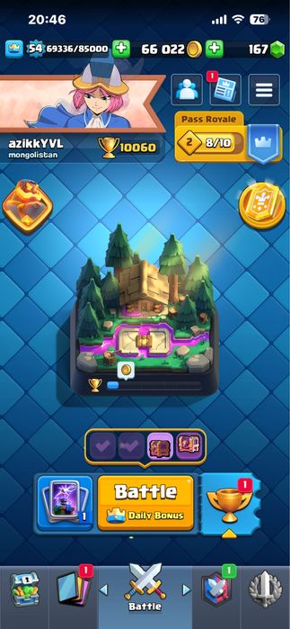 Клеш рояль аккаунт