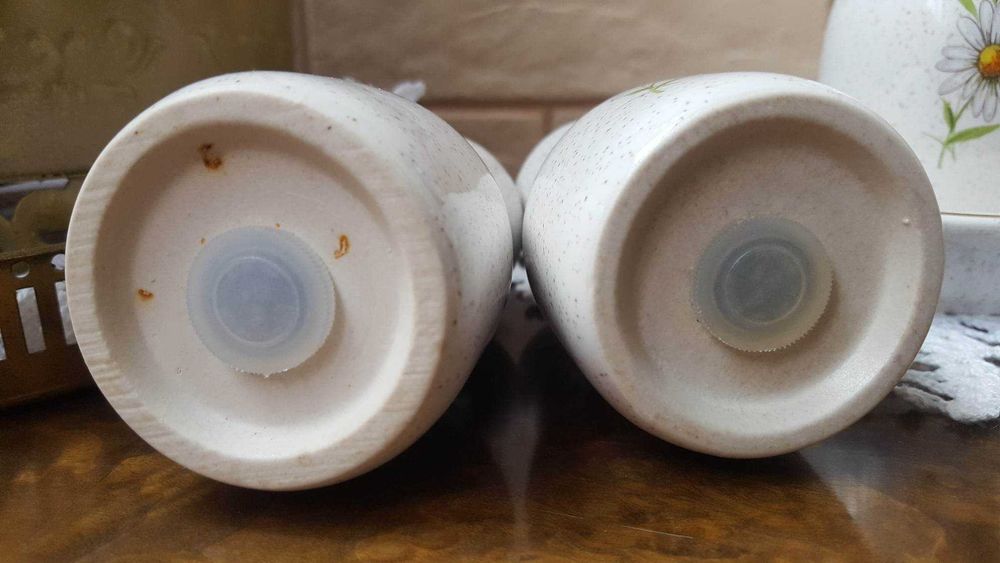 Прекрасен керамичен комплект солнички от Англия