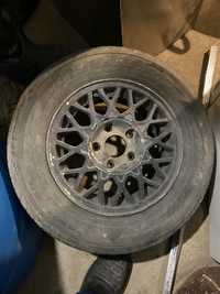 Продам летнюю резину на дисках 195/70 r14