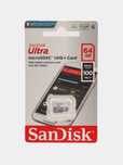 Aksiya dastafka est  SanDisk Ultra Micro SD Card 64 Gb.