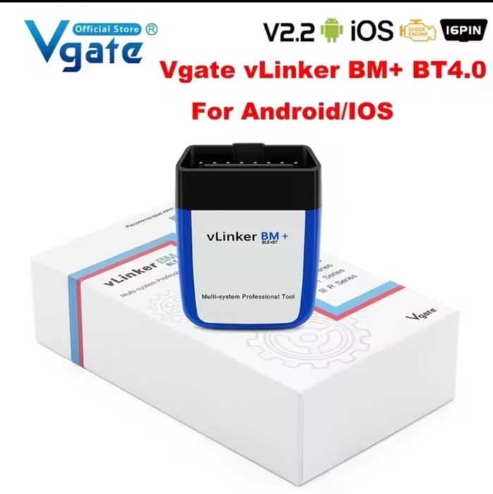 BM+ Vlinker Bluetooth BMW tester activare și codare