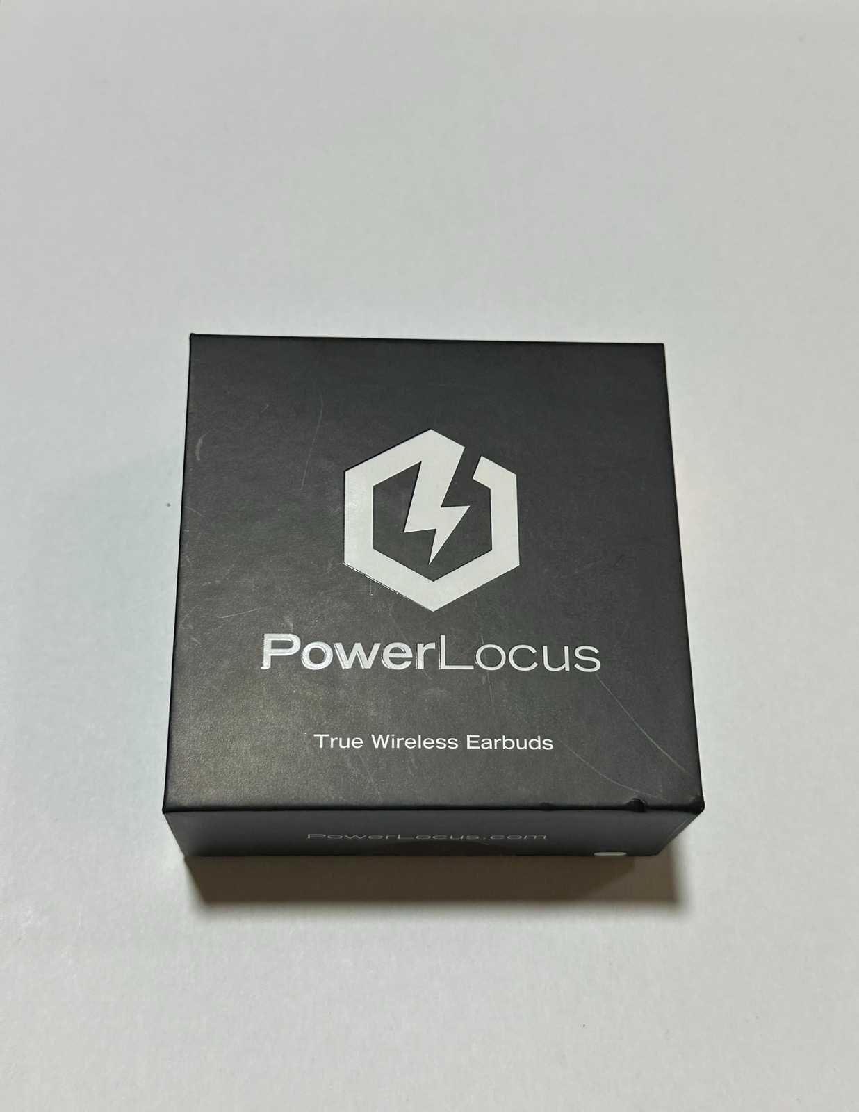 Безжични слушалки PowerLocus - PLX, TWS, черни