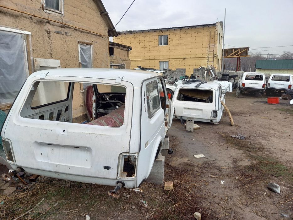 Нива  на разбор кузовни  детали