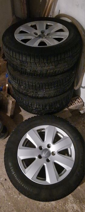 Vind roti echipate,jante aliaj 16' Audi,anvelope continental