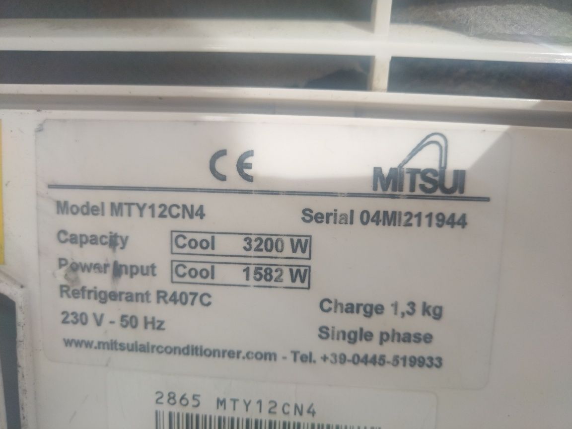 Мобилен климатик MITSUI 12000BTU
12000BTU
Комсумация на ток: 1582W
Пик