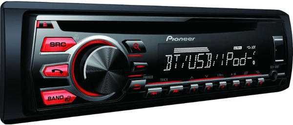 Player Pioneer DEH-09BT, 4x50 W, CD, USB, AUX, iPod/iPhone,Bluetooth