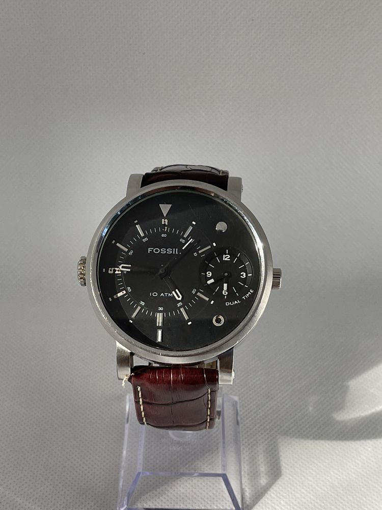 Ceas barbatesc Fossil Dual Time