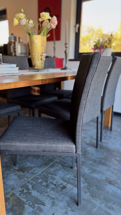 Set 6 scaune dining - antracit