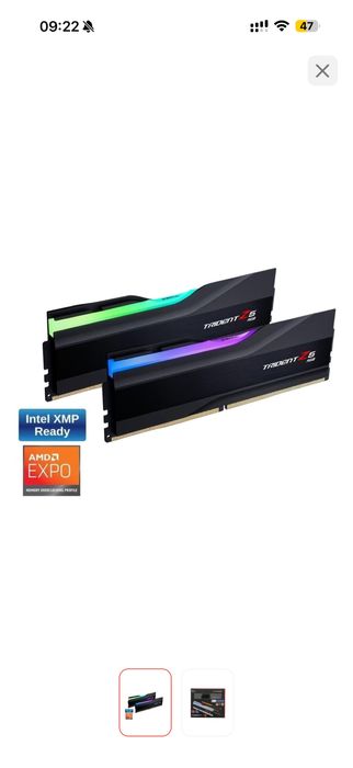 Оперативная память G.SKILL F5-6000J3636F16GX2-TZ5RK 32 Гб