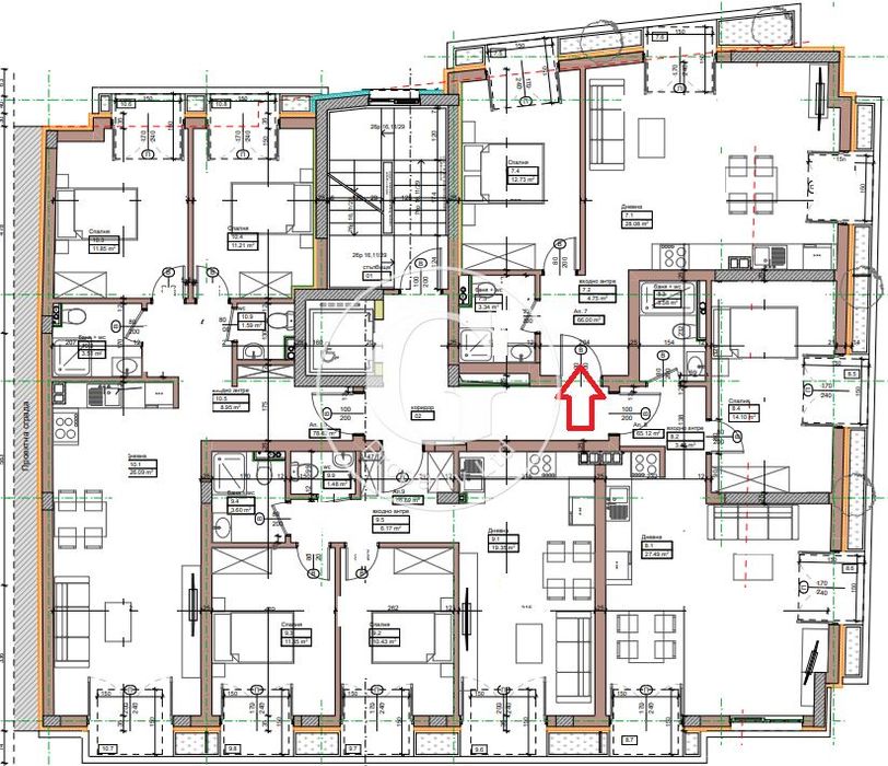 Продава се Двустаен апартамент в София, Център - 80 кв.м за 3263 €/кв.м - Снимка #3