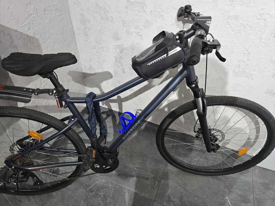 Bicicleta Riverside 500 Albastră