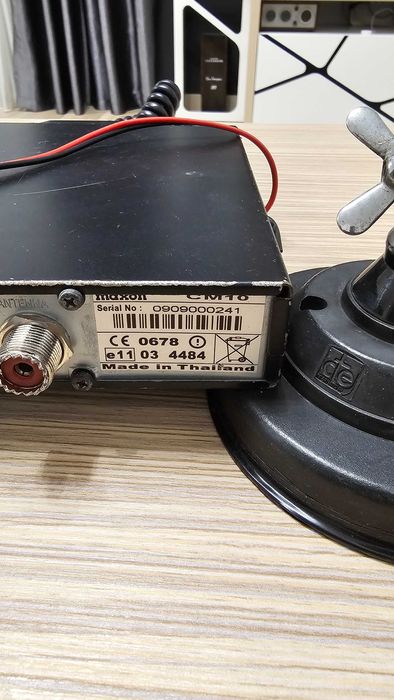 Antena CB Midland Mini + statie CB Maxon CM10