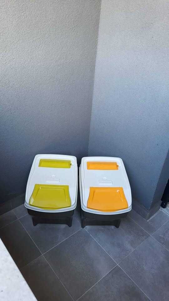 set de 3 cosuri de gunoi