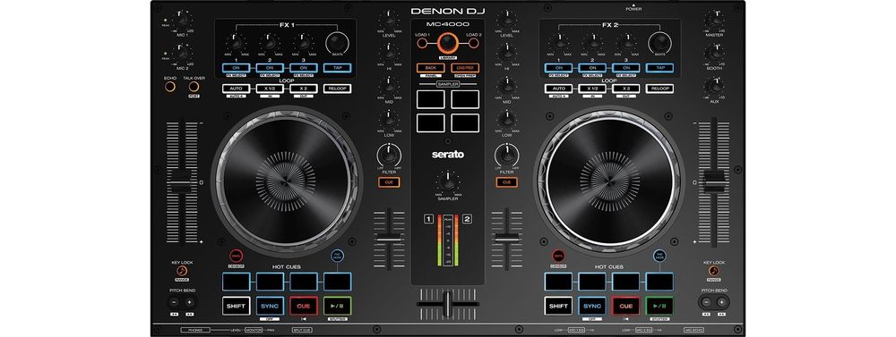 Consola DJ DENON MC 4000 +  cutie transport