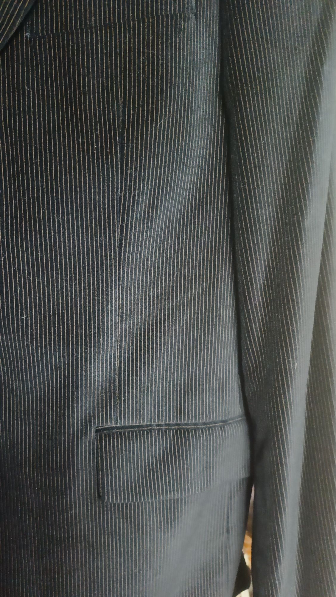 Пиджак мужской вилюровый,,микровельвет. Швейцария.Размер 50-52