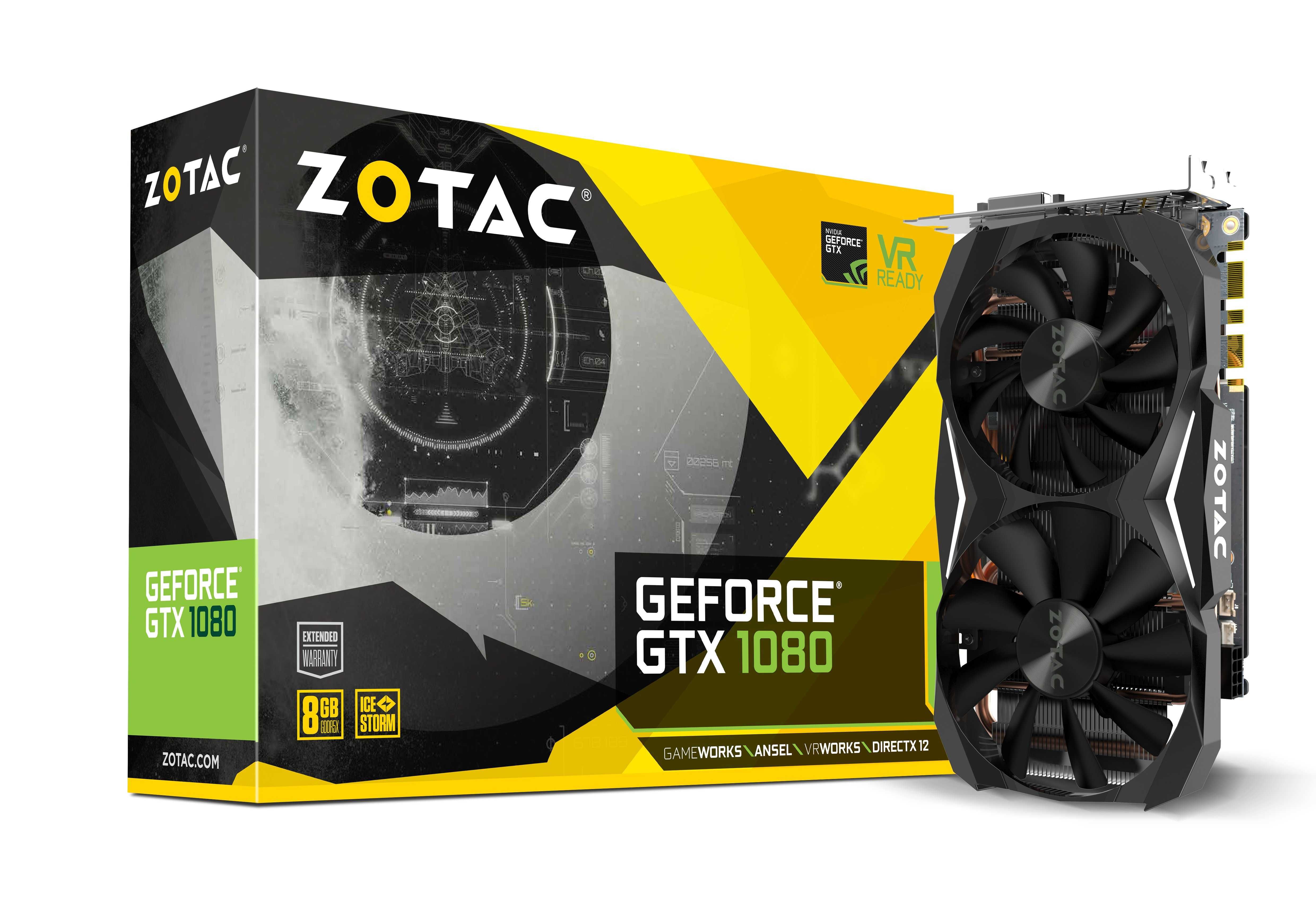Продам Видеокарту Zotac Geforce GTX1080 8GB
