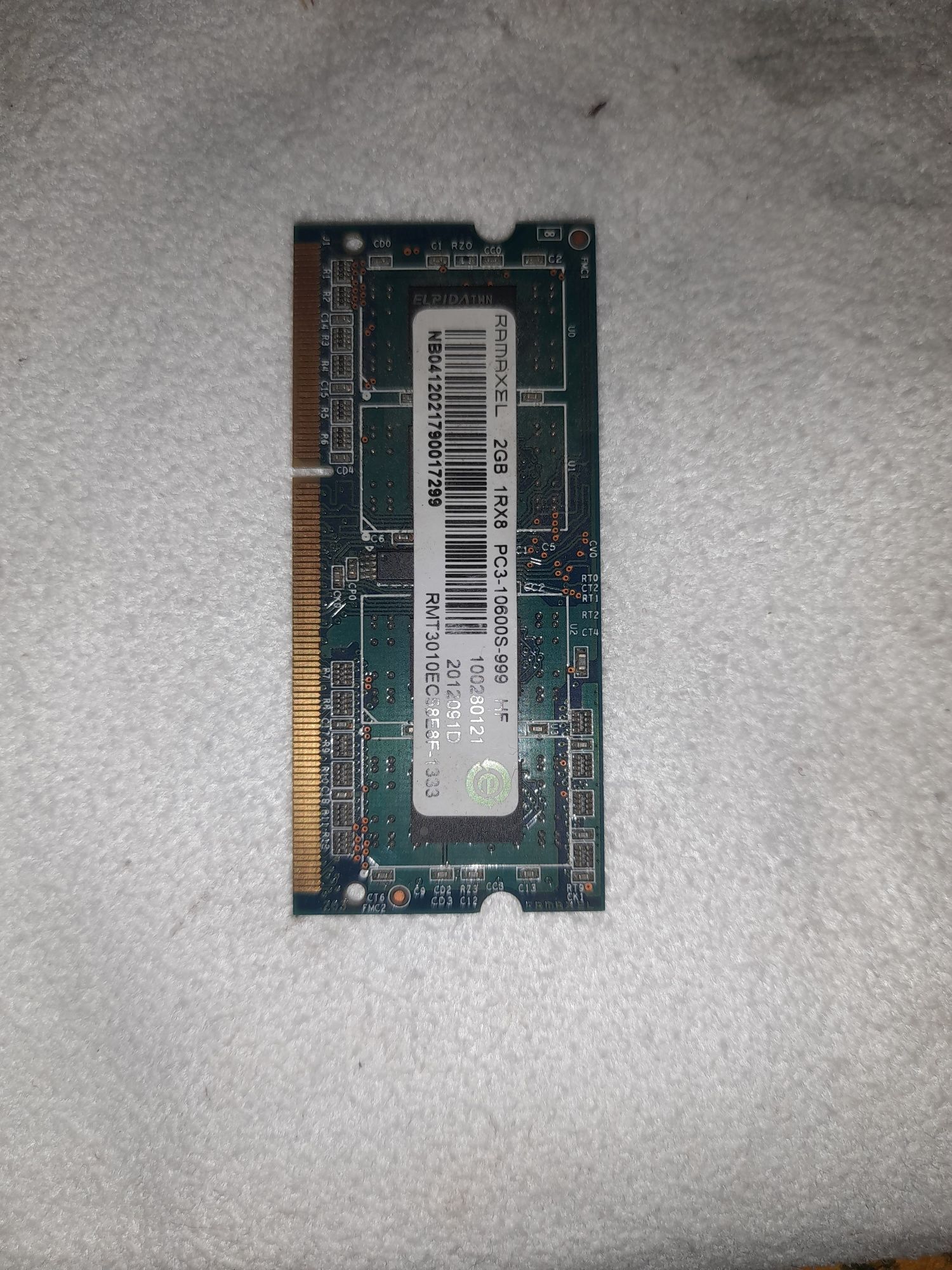 Ddr3 2gb azular bor