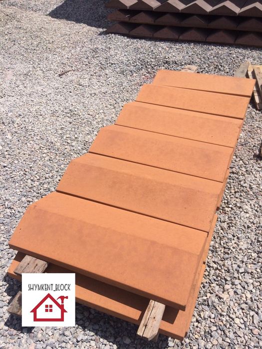 Козырки, шлакоблок, накрывочные элементы