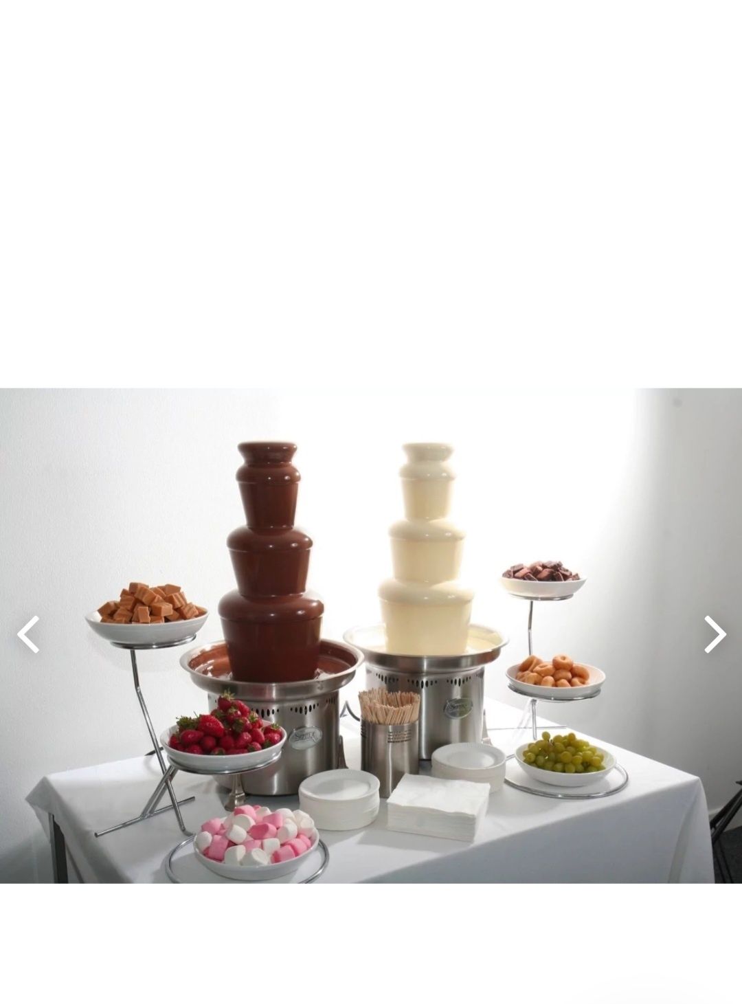 Шоколадный фонтан, Chocolate fondue fountain