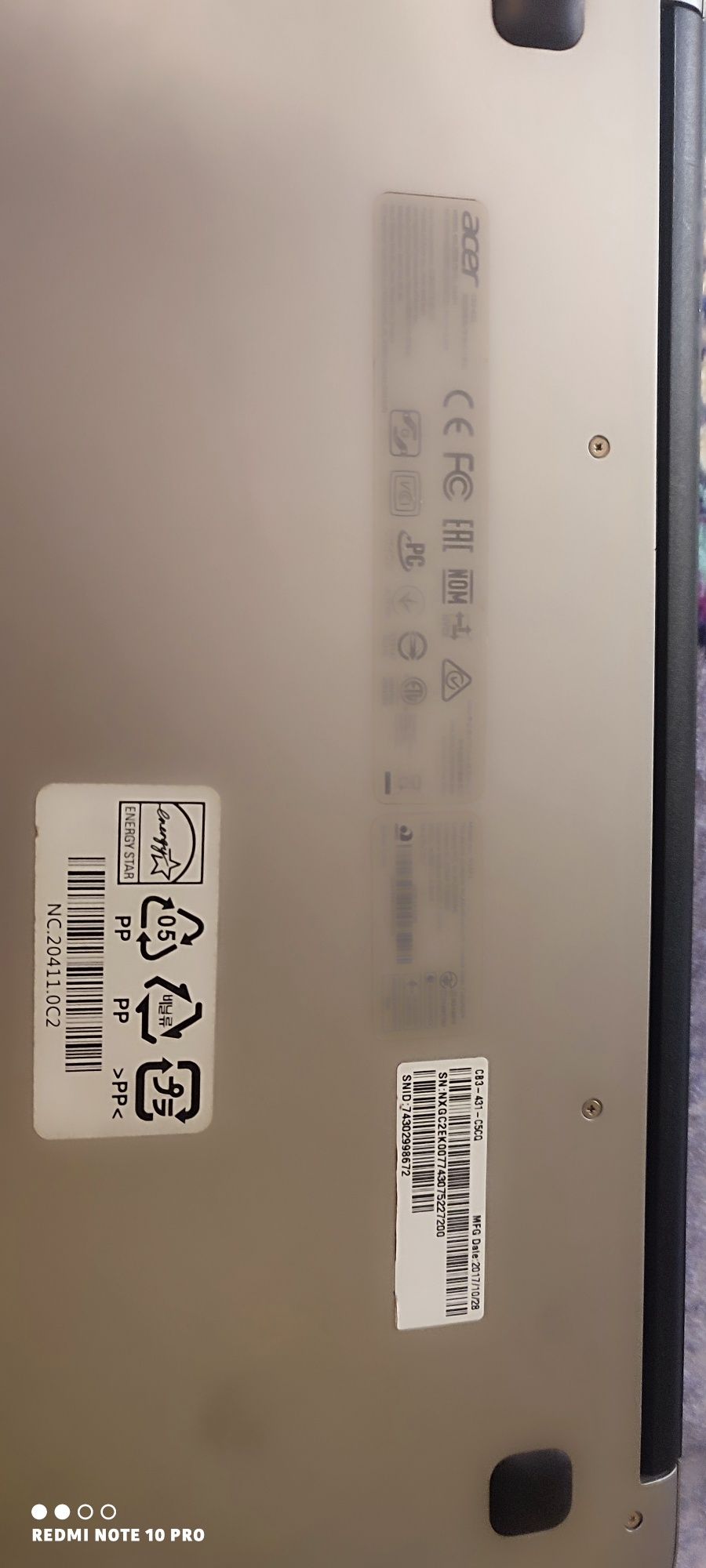 Laptop Acer aproape nou