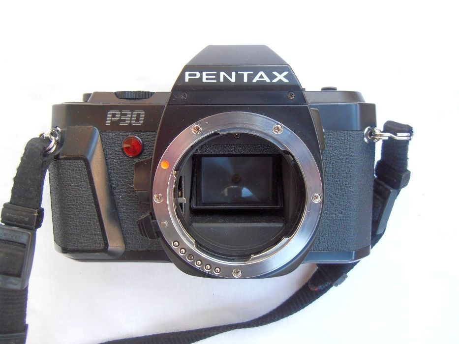 Aparat foto Pentax P30+zoom Soligor 35-80/3,5-4,8+curea