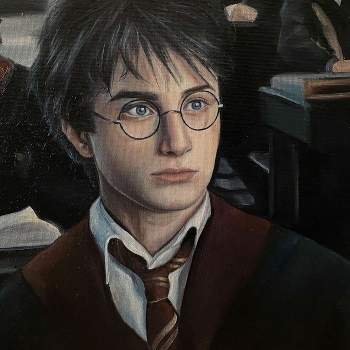 Портрет по фотографии ручная работа маслом